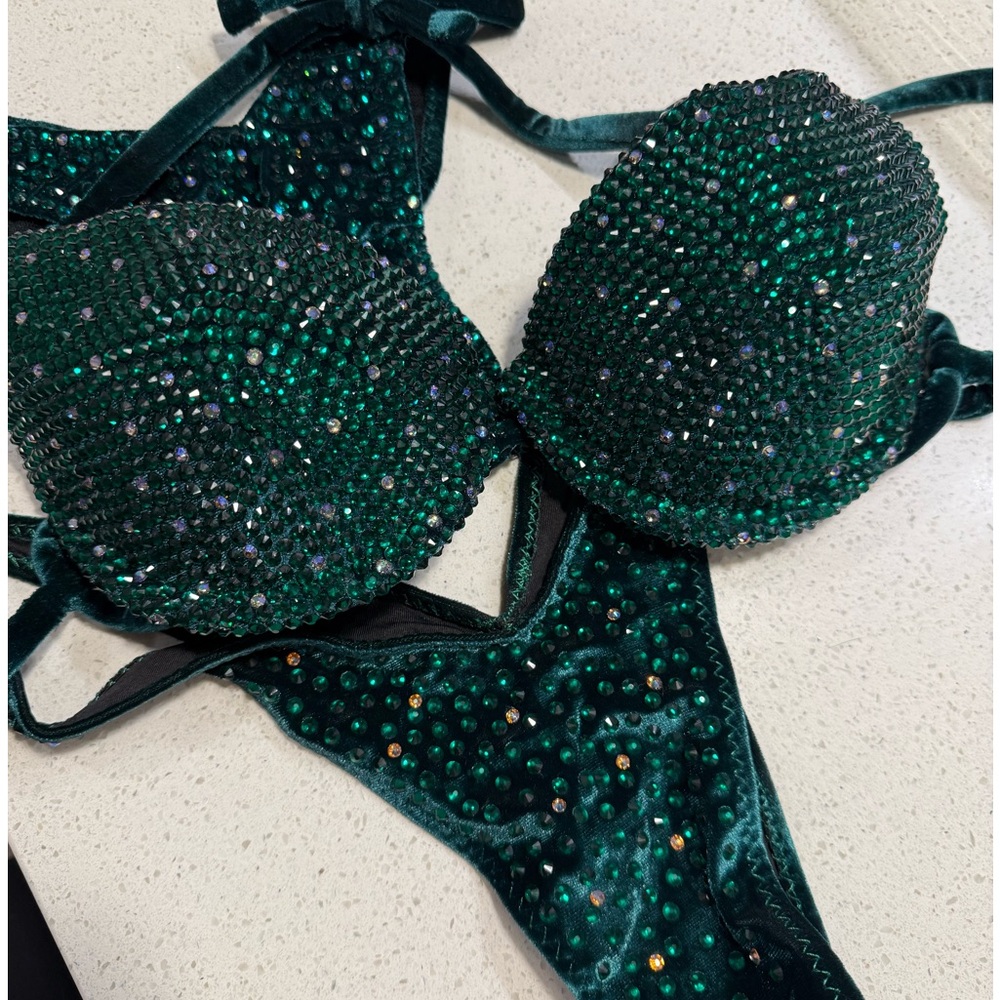 Competition bikini (suit was worn for wellness category)